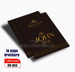 Quality A4 Brochure Printing