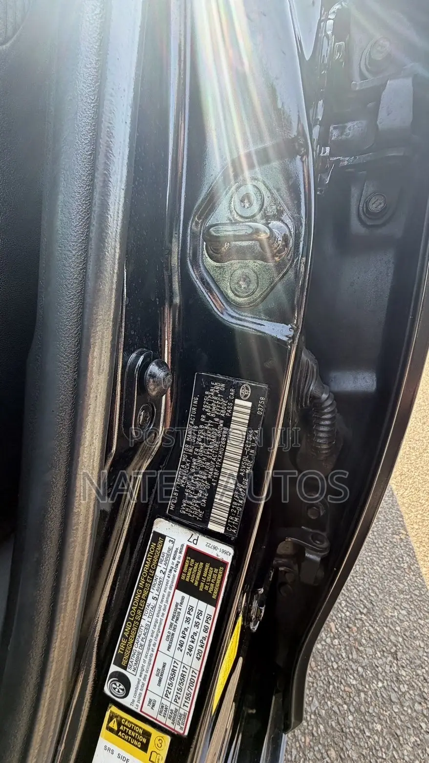 Toyota Camry SE 4dr Sedan (2.5L 4cyl 6A) 2015 Black