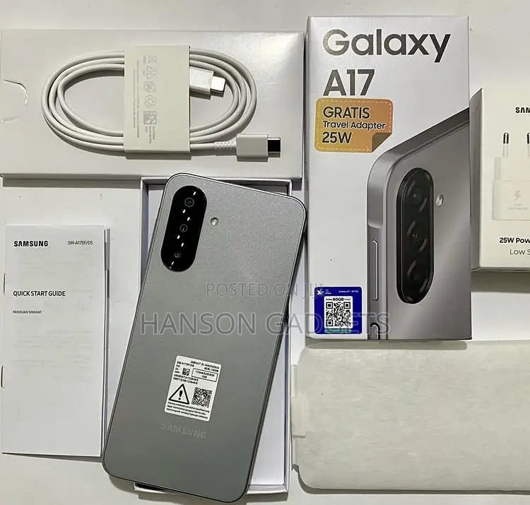 New Samsung Galaxy A17 5G 256 GB Gray
