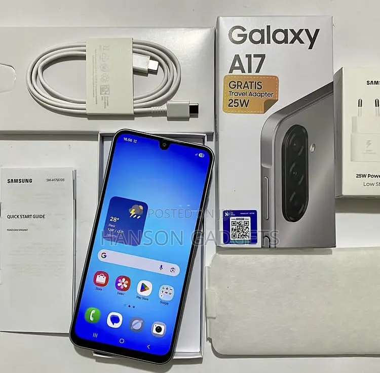 New Samsung Galaxy A17 5G 256 GB Gray