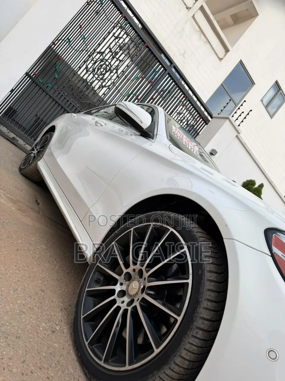 Mercedes-Benz C400 4Matic AWD Sedan (3.0L V6 7A) 2015 White