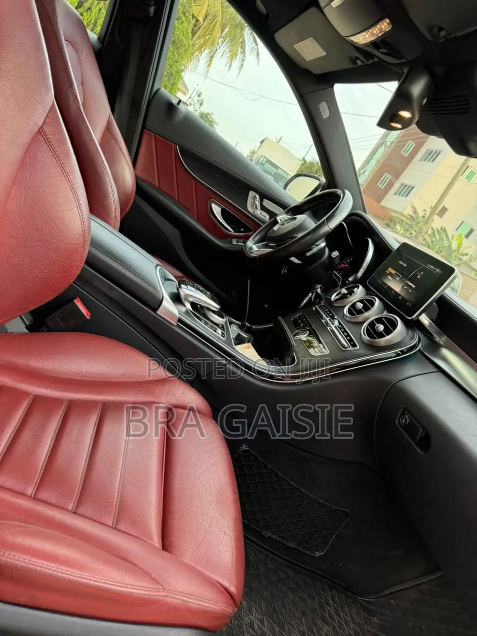 Mercedes-Benz C400 4Matic AWD Sedan (3.0L V6 7A) 2015 White