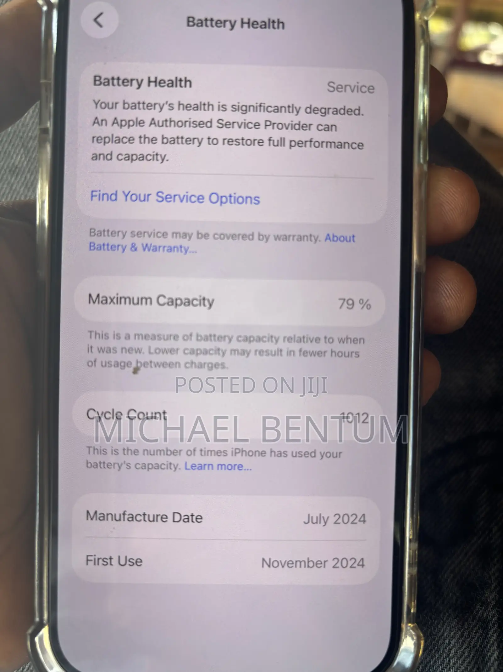 Apple iPhone 15 128 GB Black