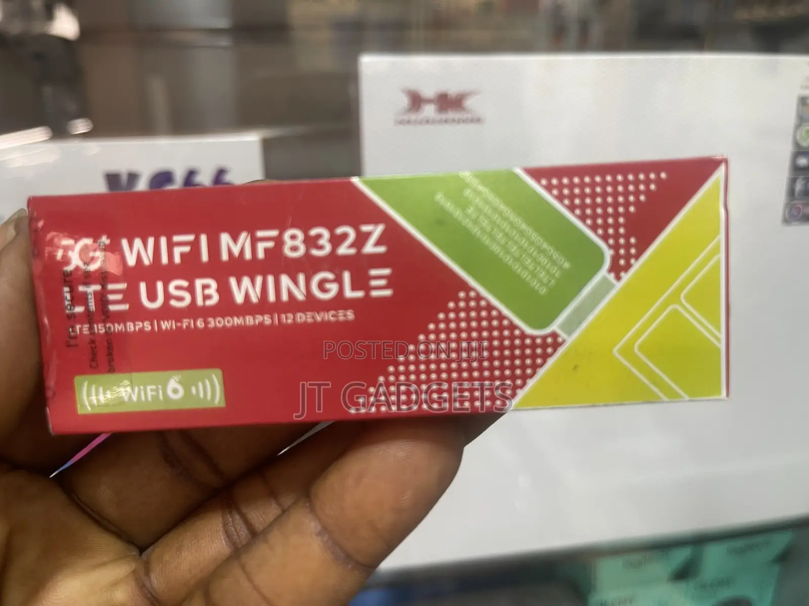 4G LTE USB Wingle – Wi-Fi 6 Pocket Hotspot (Brand New, Sealed)