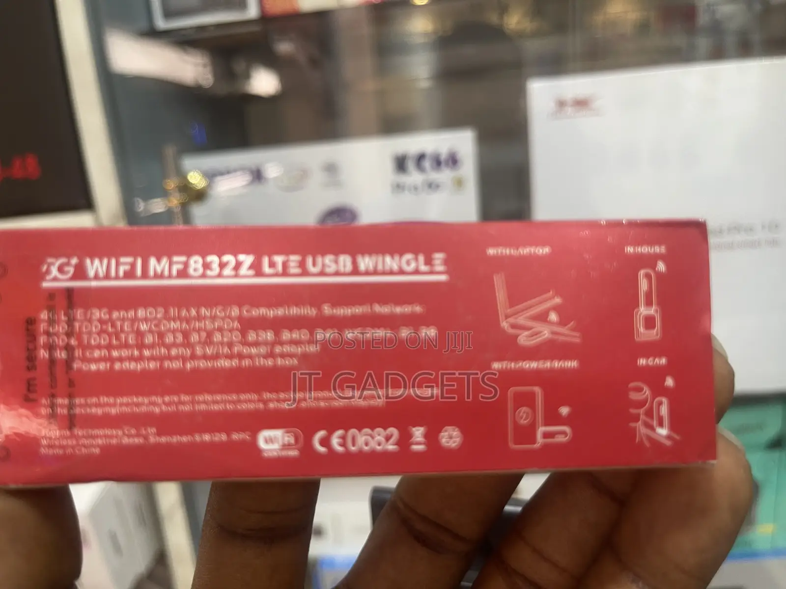 4G LTE USB Wingle – Wi-Fi 6 Pocket Hotspot (Brand New, Sealed)