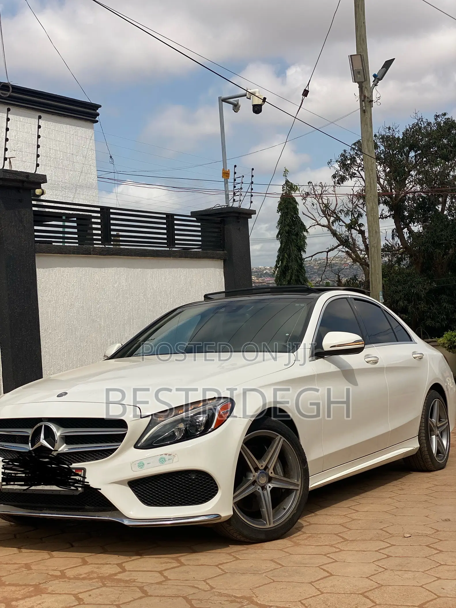 Mercedes-Benz C300 Luxury 4Matic Sedan AWD (2.0L 4cyl 7A) 2016 White