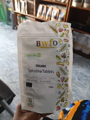 Organic Spirulina Table