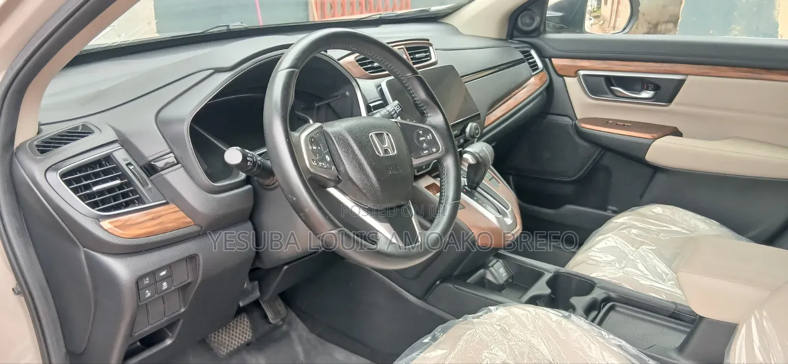 Honda CR-V EX-L AWD 2018 Beige