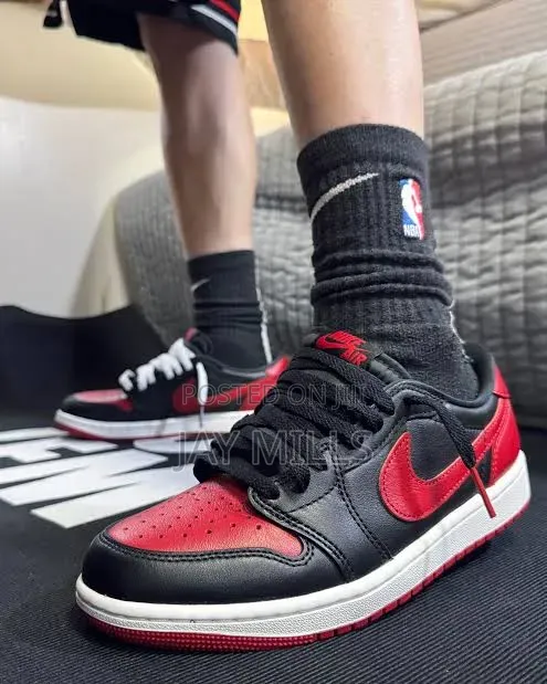 Original Nike Air Jordan 1Bred Twist