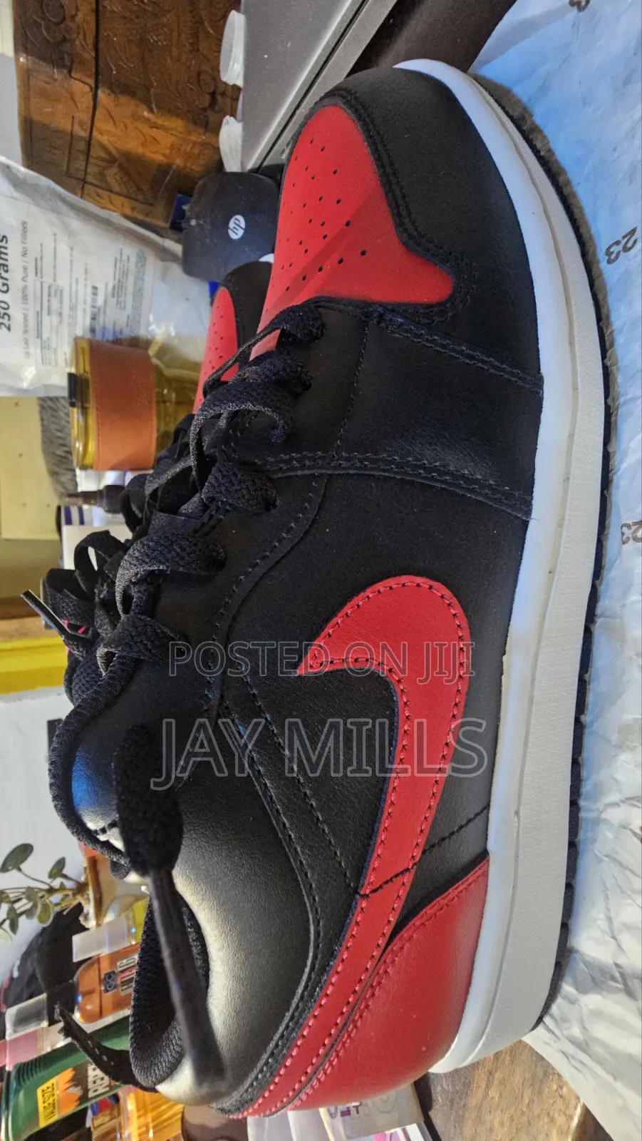 Original Nike Air Jordan 1Bred Twist