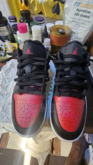 Original Nike Air Jordan 1Bred Twist