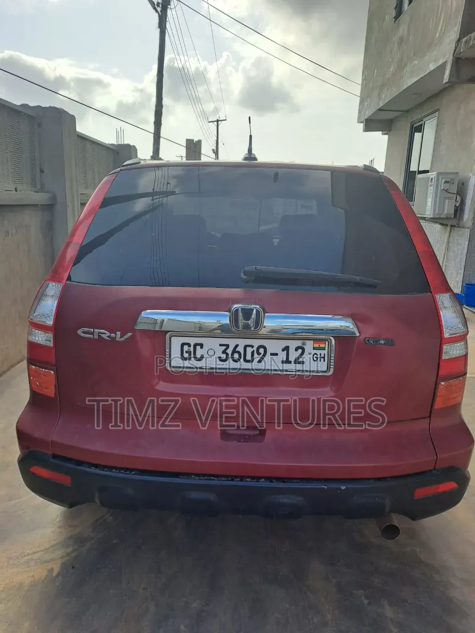 Honda CR-V 2012 Red