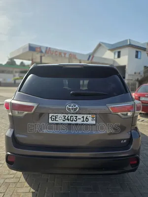 Toyota Highlander LE 4dr SUV (2.7L 4cyl 6A) 2015 Gray