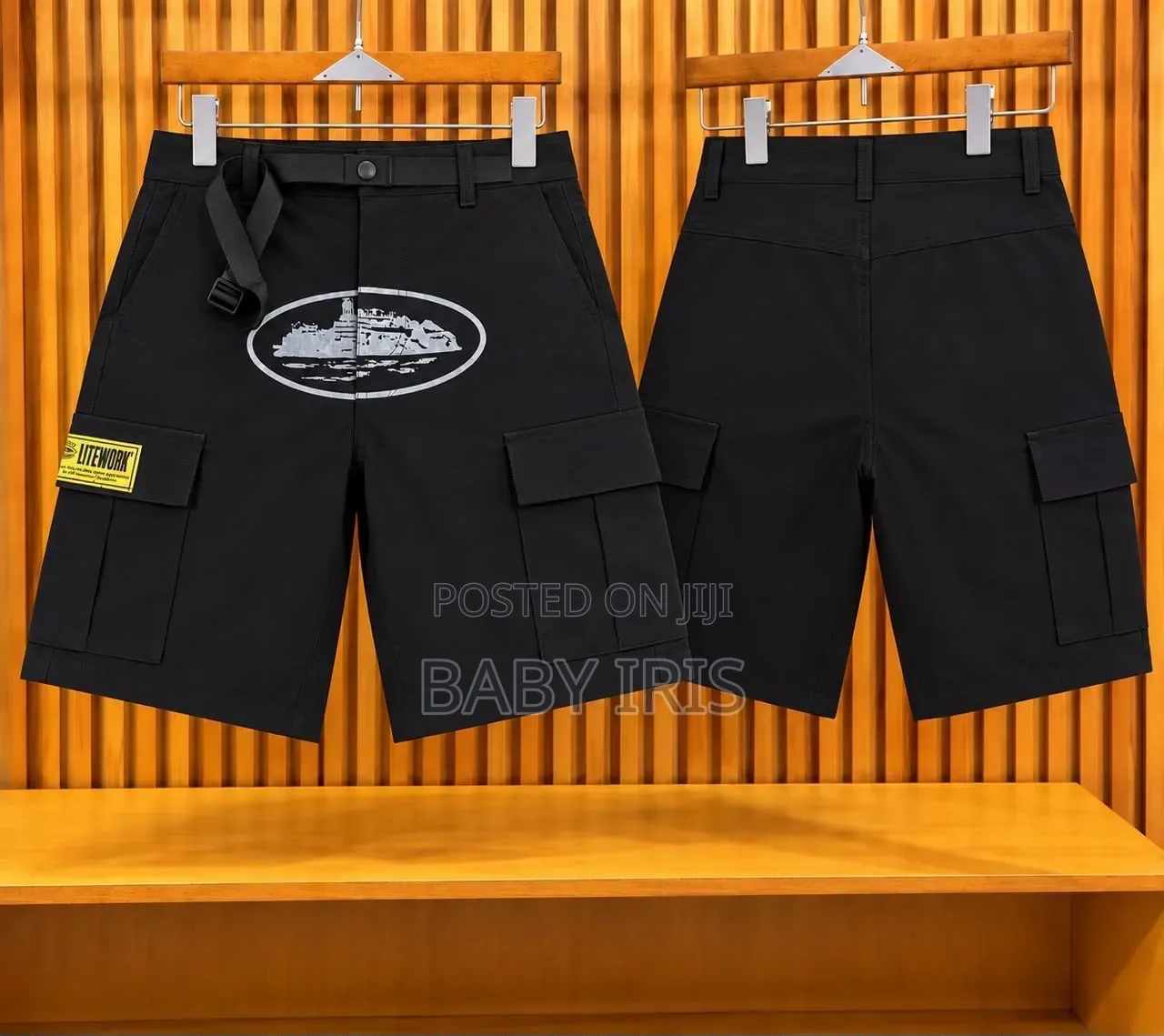 Corteiz Alcatraz Cargo Shorts
