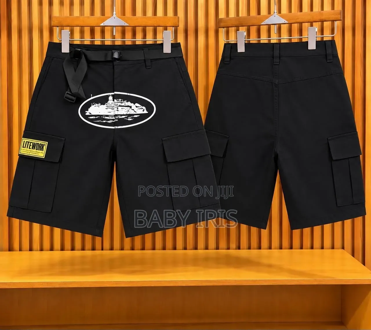 Corteiz Alcatraz Cargo Shorts