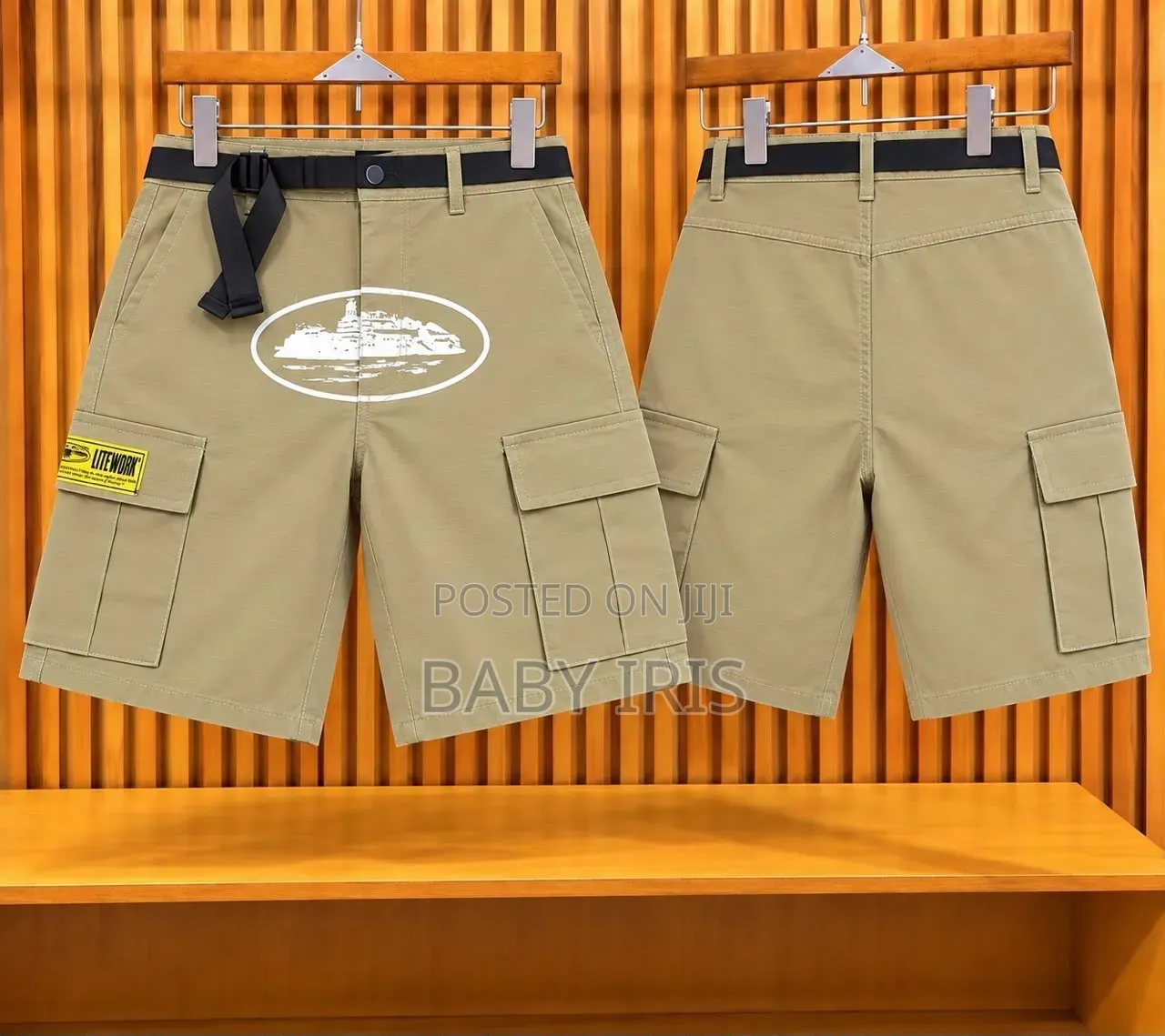 Corteiz Alcatraz Cargo Shorts