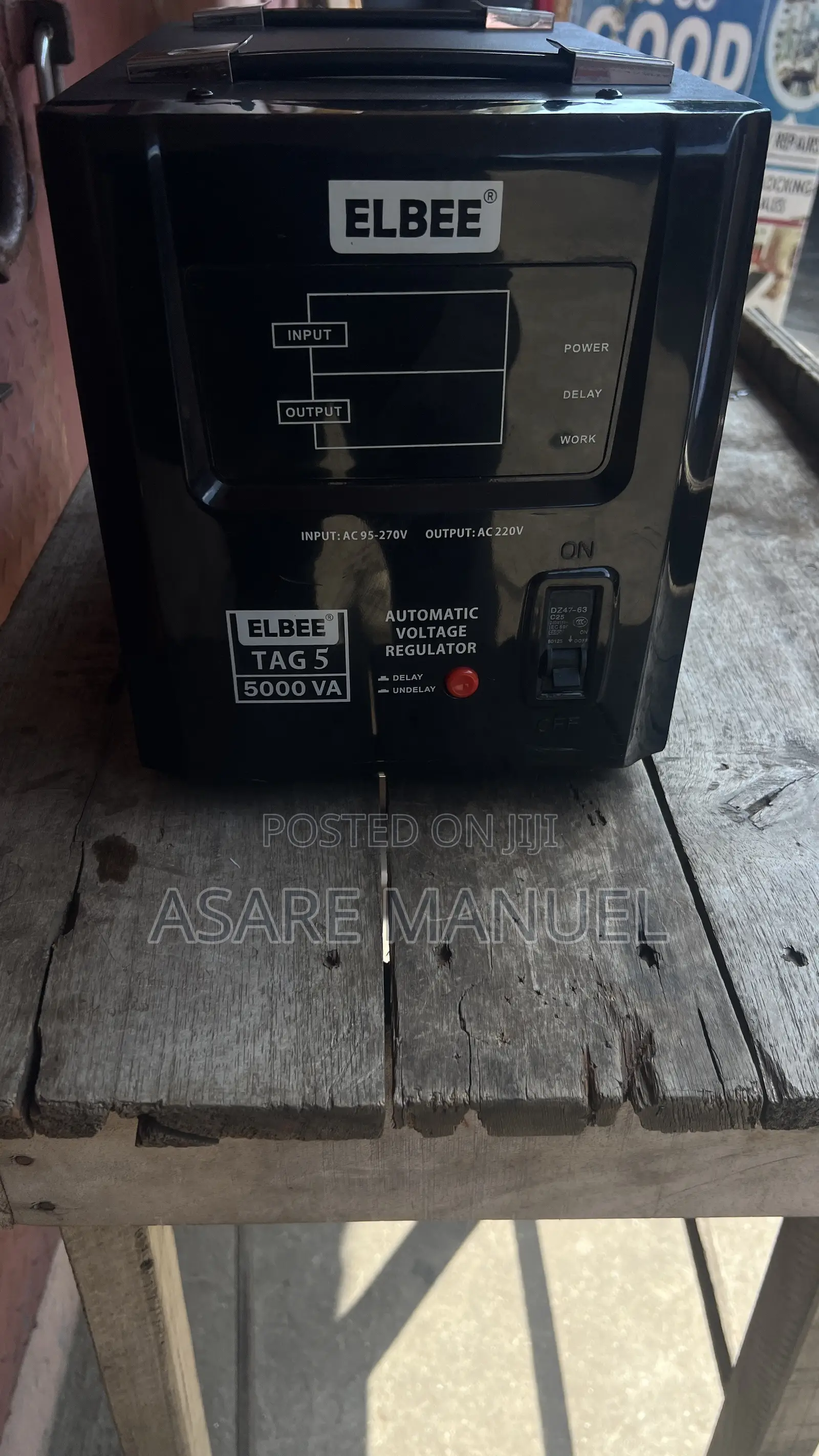5000 Watts Voltage Regulator