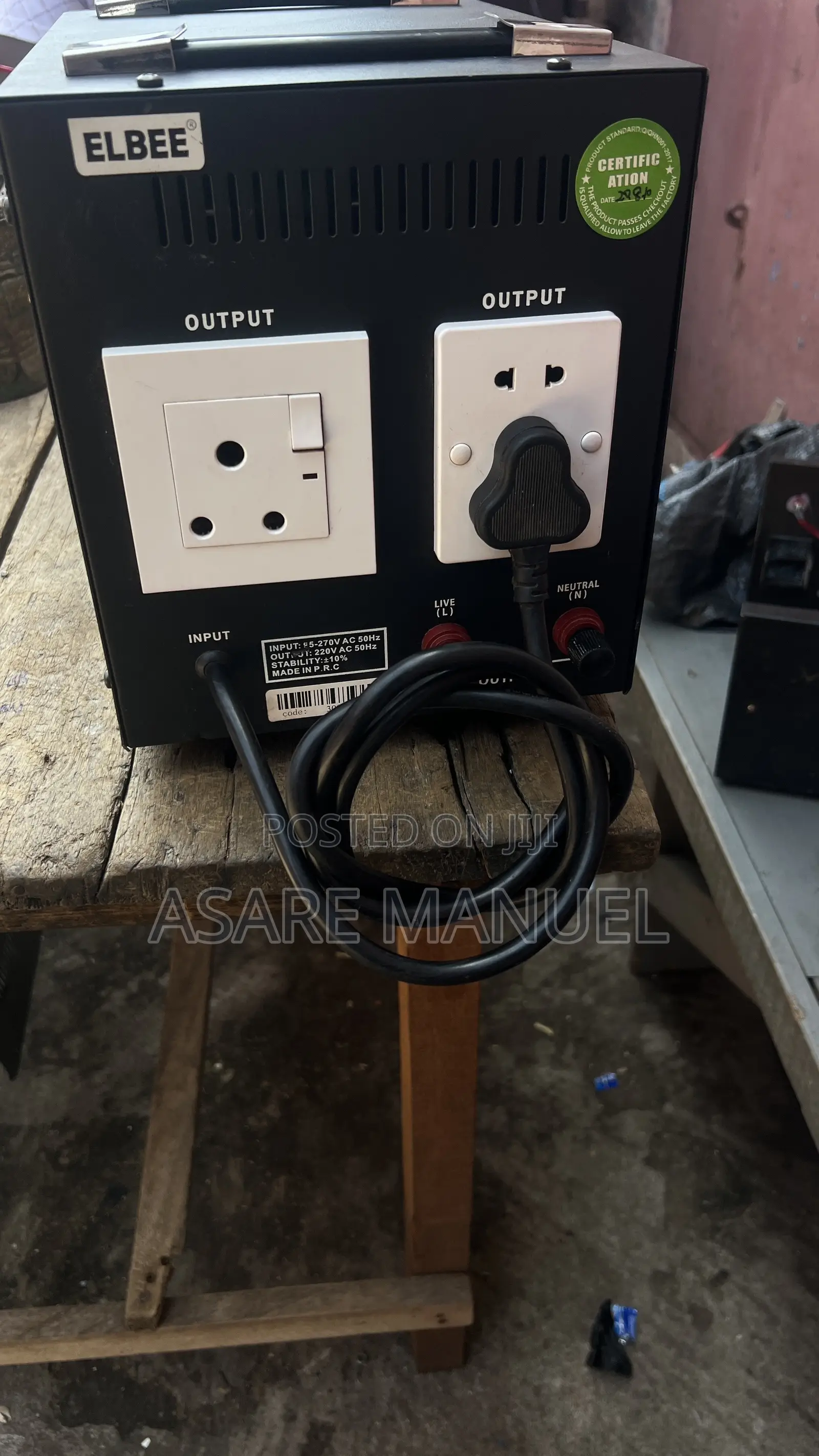5000 Watts Voltage Regulator