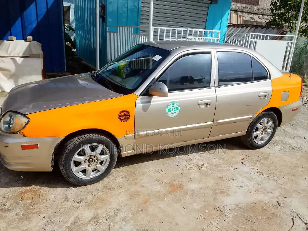 Hyundai Accent 2005 Brown