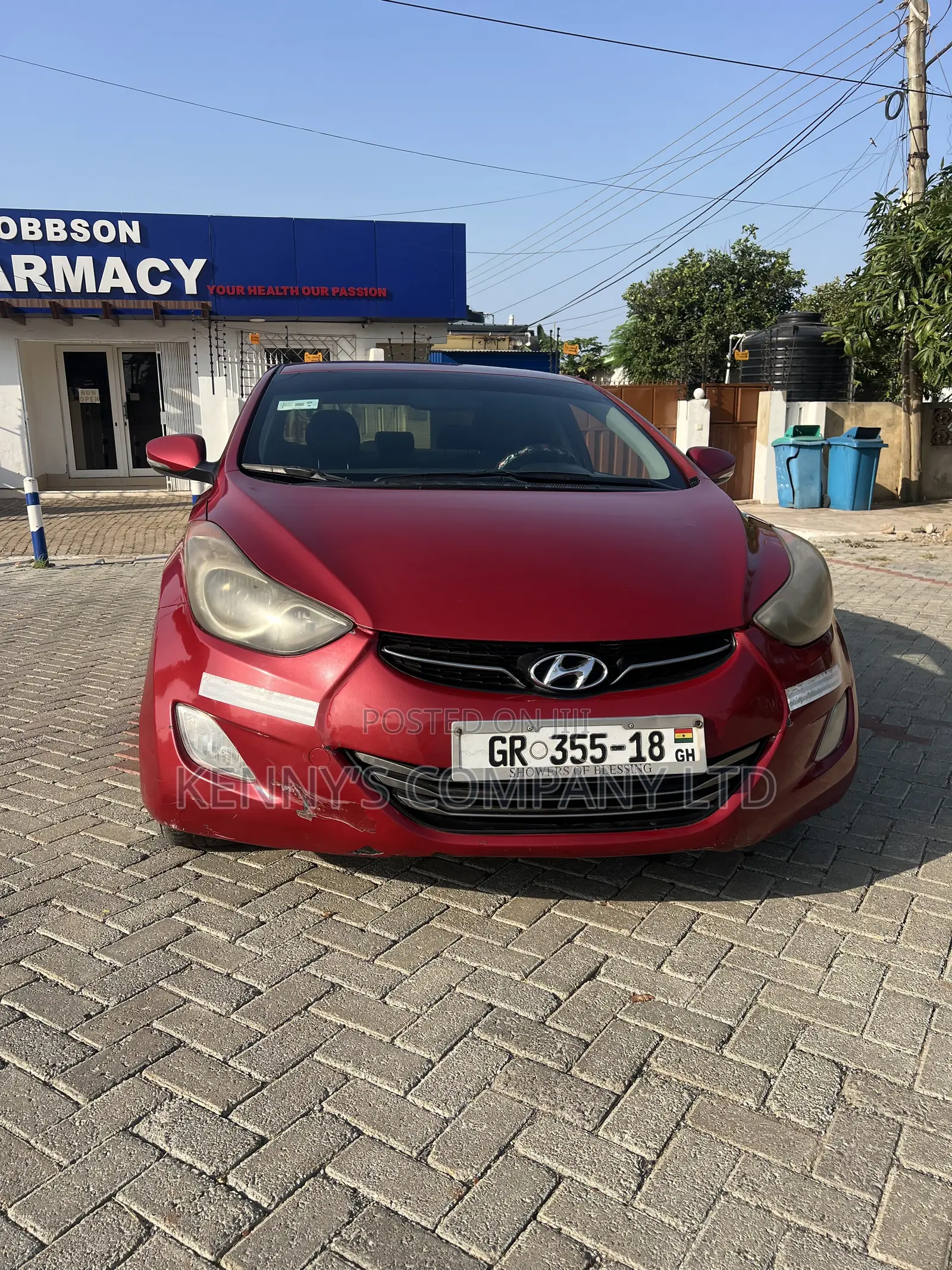 Hyundai Elantra Limited Sedan FWD (1.8L 4cyl 6A) 2013 Red