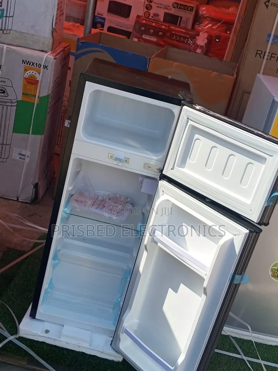Nasco Table Top Double Door Fridge 85 Litres
