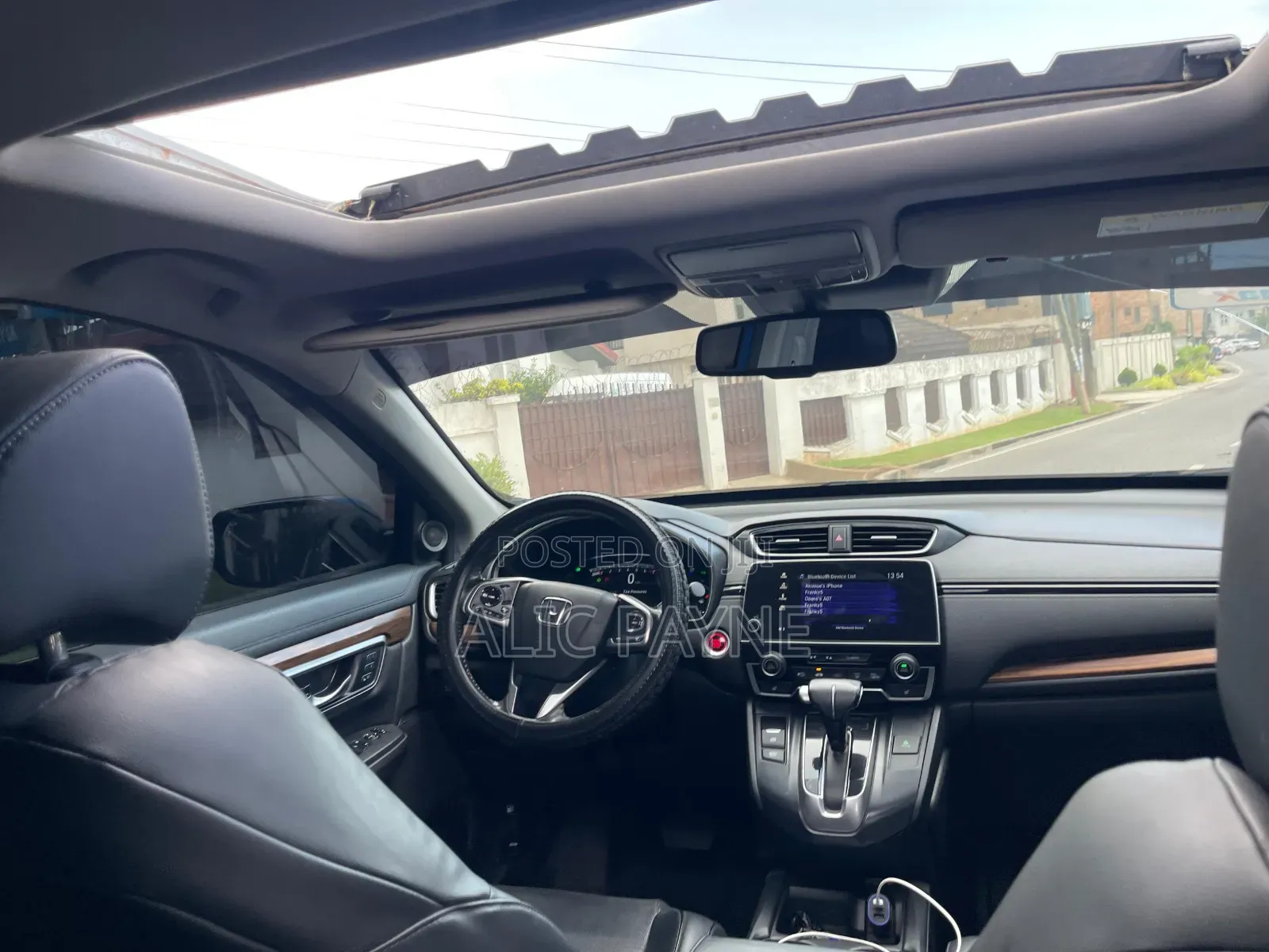 Honda CR-V EX-L AWD 2019 Blue