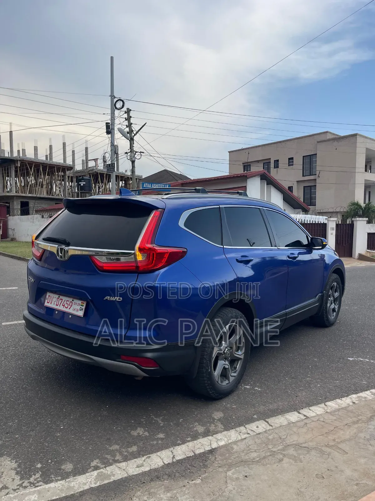 Honda CR-V EX-L AWD 2019 Blue