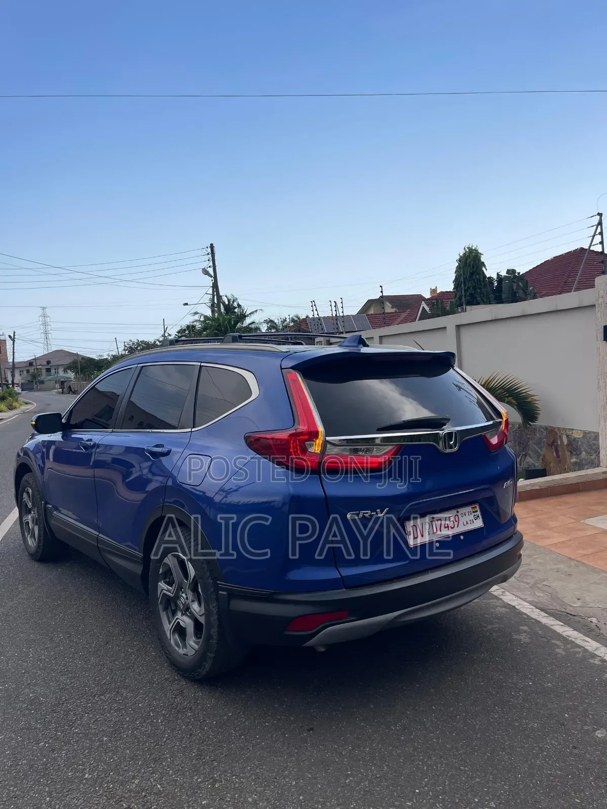 Honda CR-V EX-L AWD 2019 Blue
