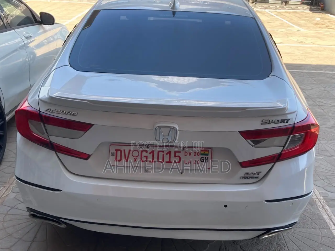 Honda Accord Sport (2.0L 4cyl Turbo 10A) 2019 Beige
