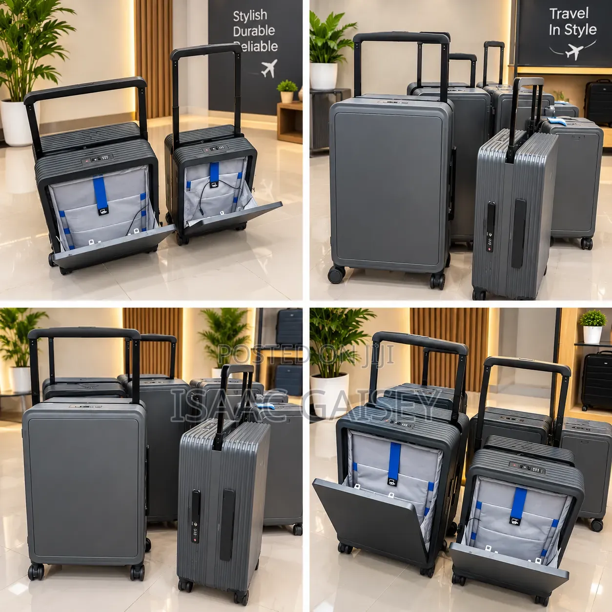 2- Piece Premium Luxurious Zipless Luggage Set