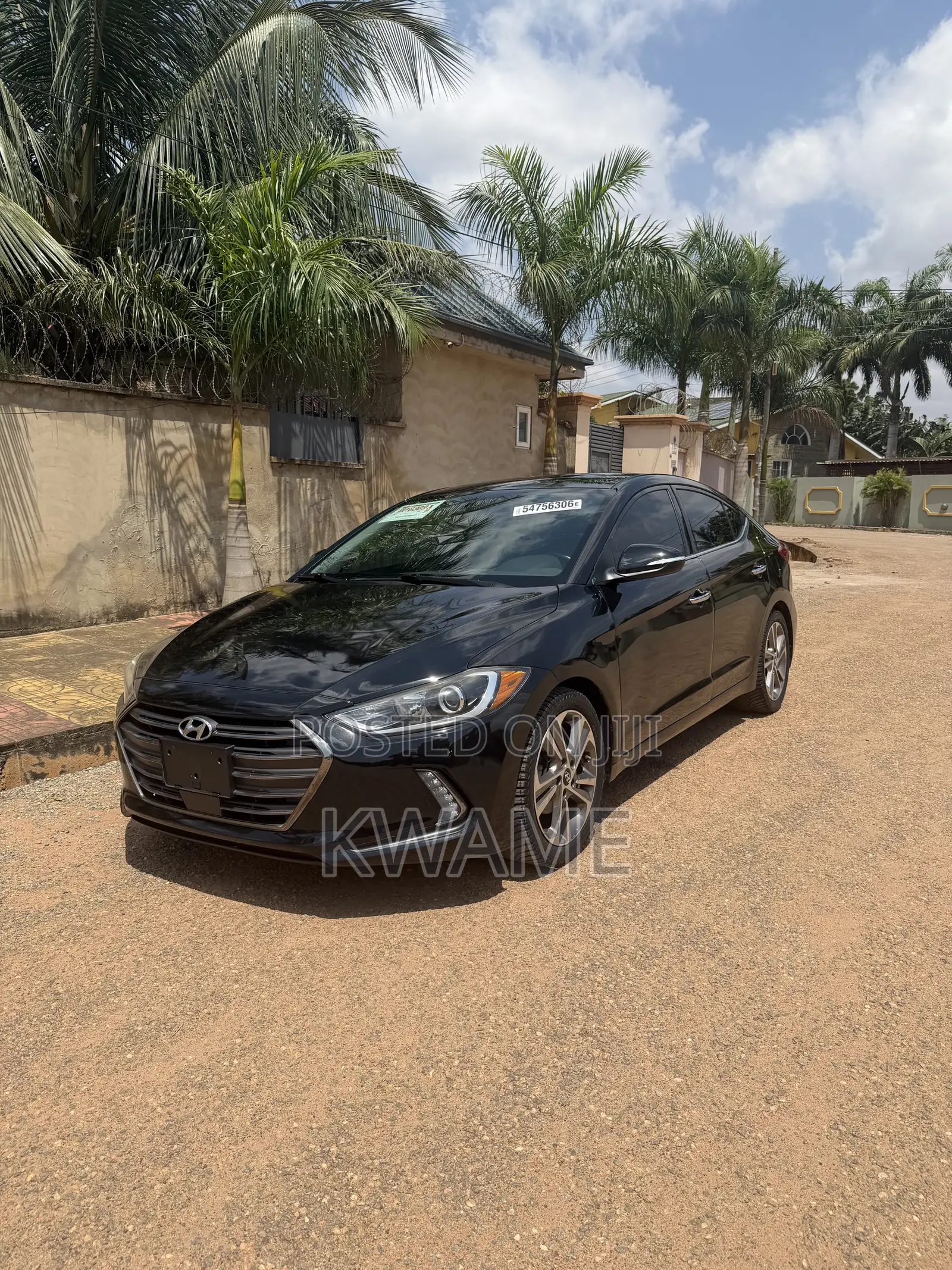 Hyundai Elantra Limited Sedan FWD (2.0L 4cyl 6A) 2017 Black