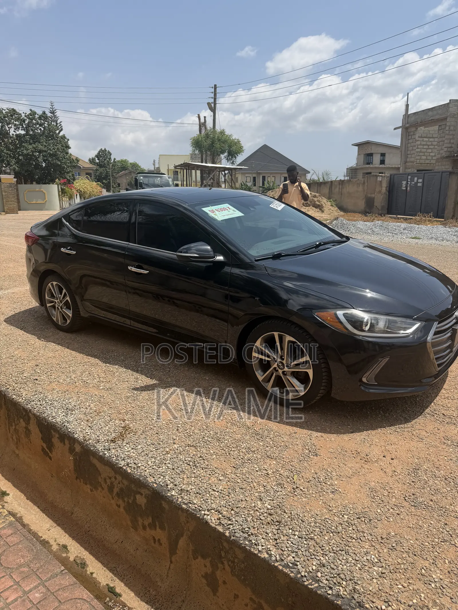 Hyundai Elantra Limited Sedan FWD (2.0L 4cyl 6A) 2017 Black