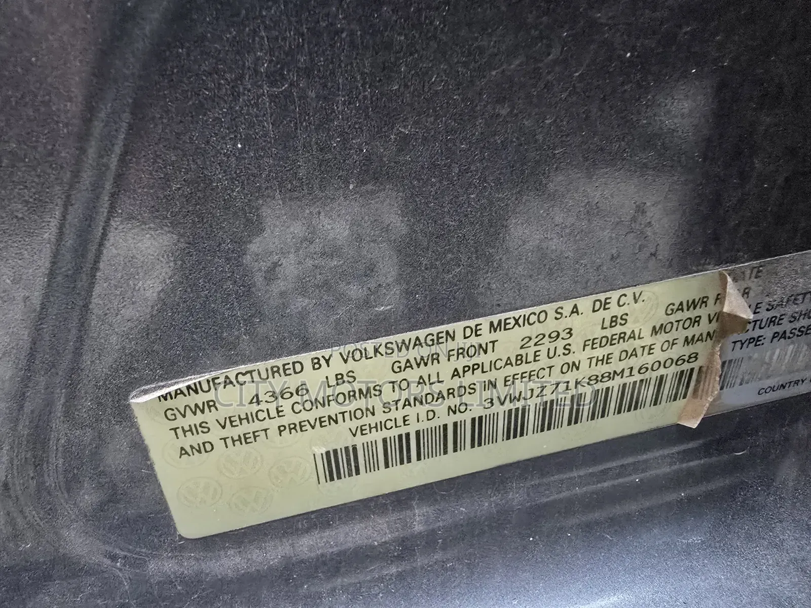 Volkswagen Jetta 2.5 S 2008 Gray