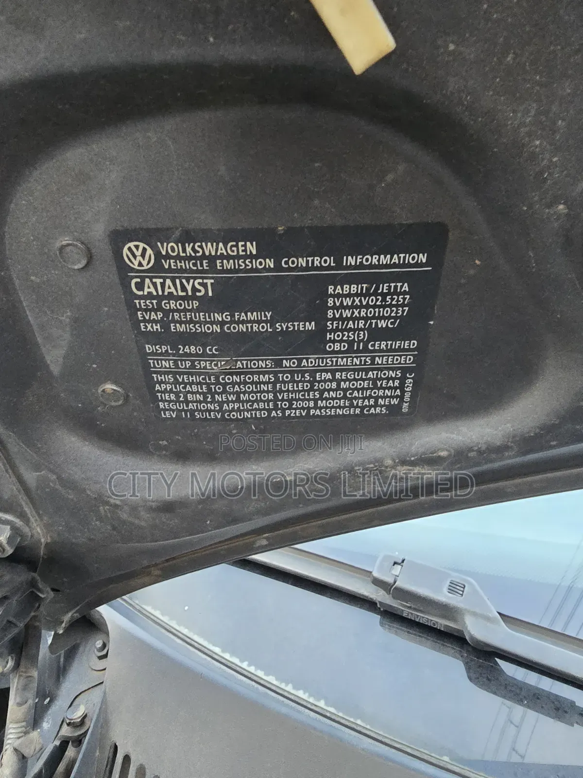 Volkswagen Jetta 2.5 S 2008 Gray