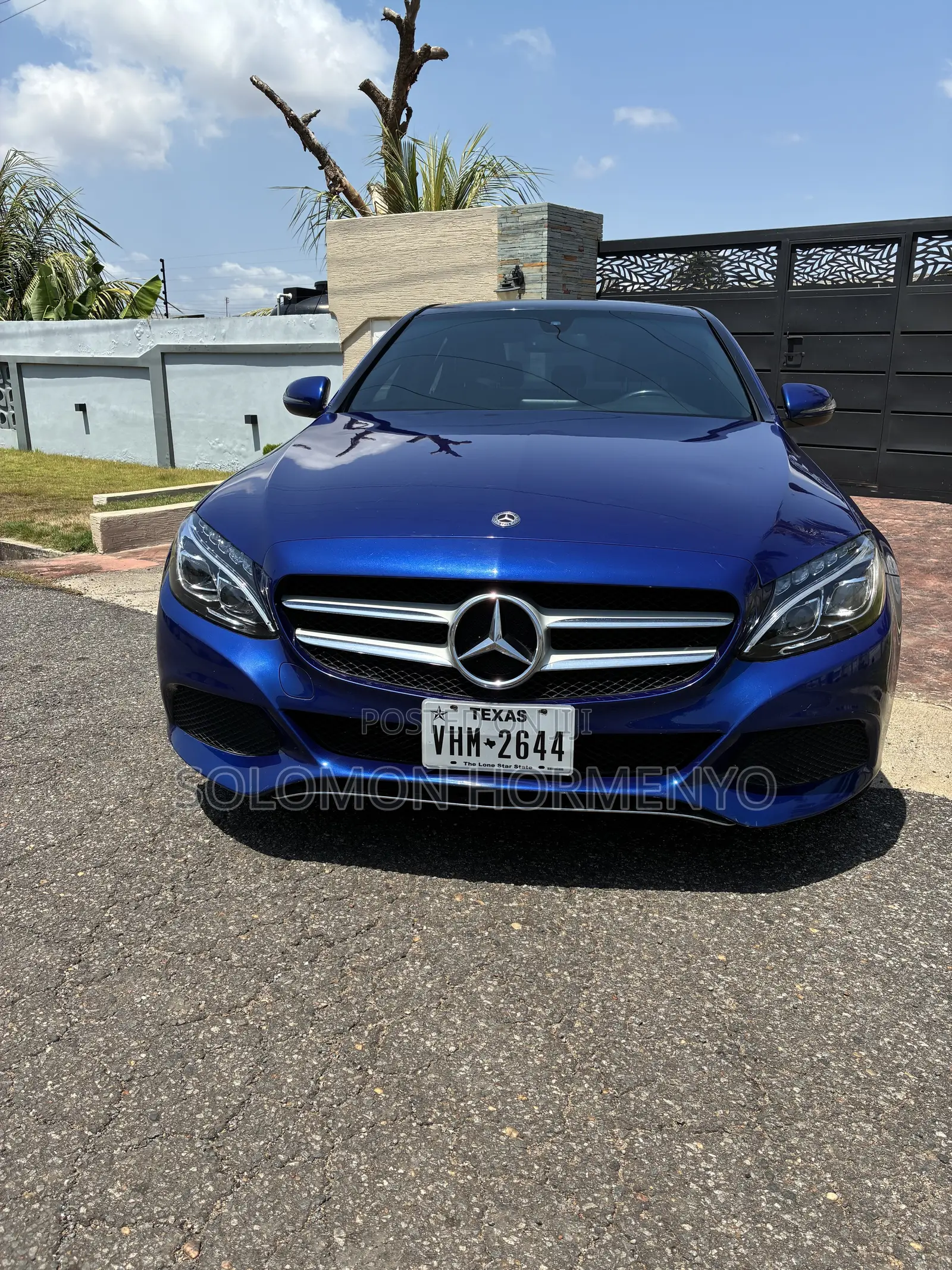 Mercedes-Benz C300 Base C300 AWD 4MATIC Cabriolet 2018 Blue