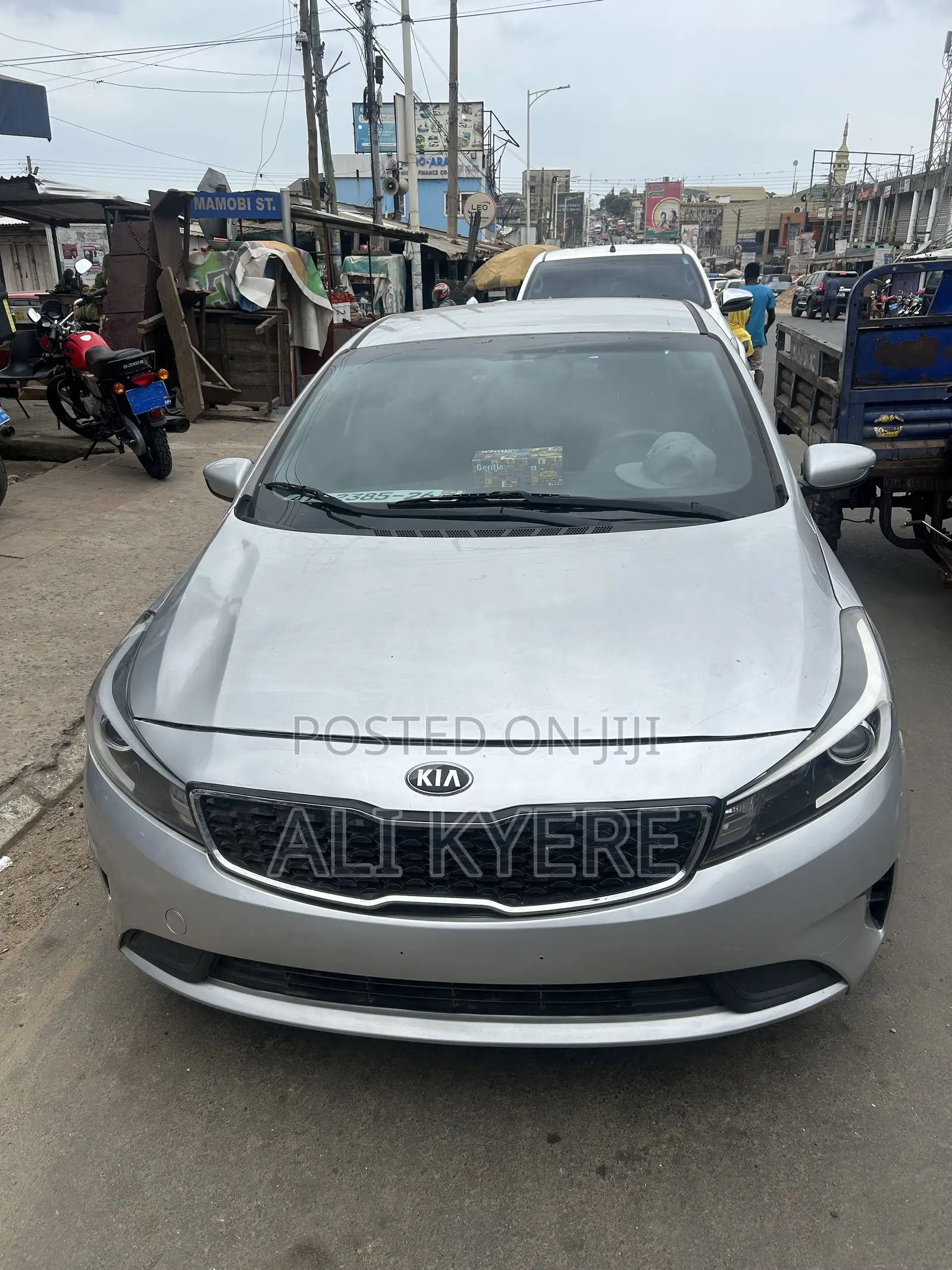 Kia Forte S Sedan 2017 Silver