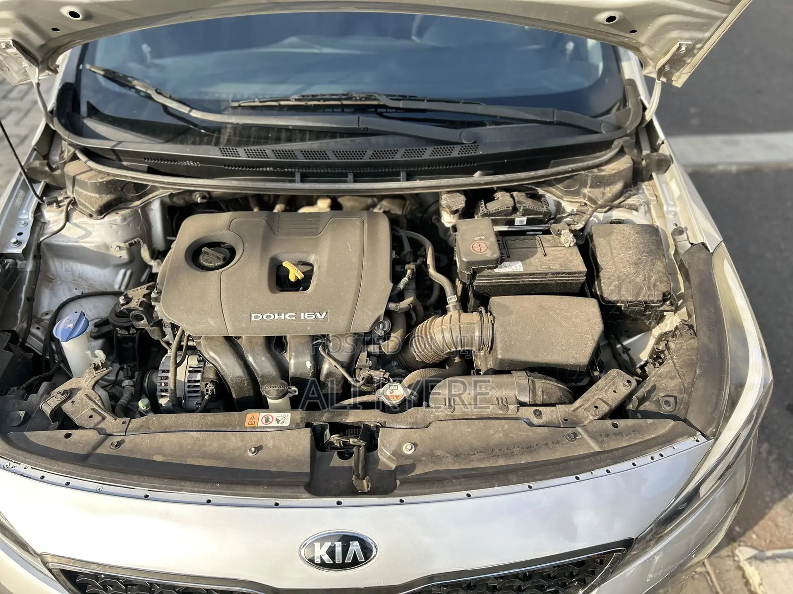 Kia Forte S Sedan 2017 Silver