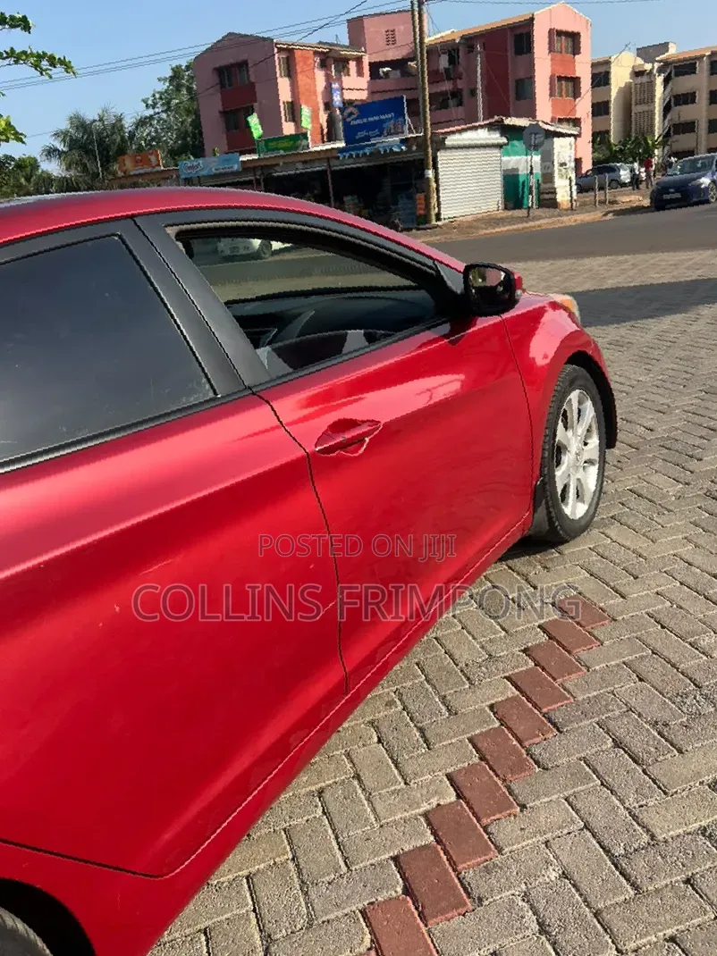 Hyundai Elantra GLS Sedan FWD (1.8L 4cyl 6M) 2013 Red