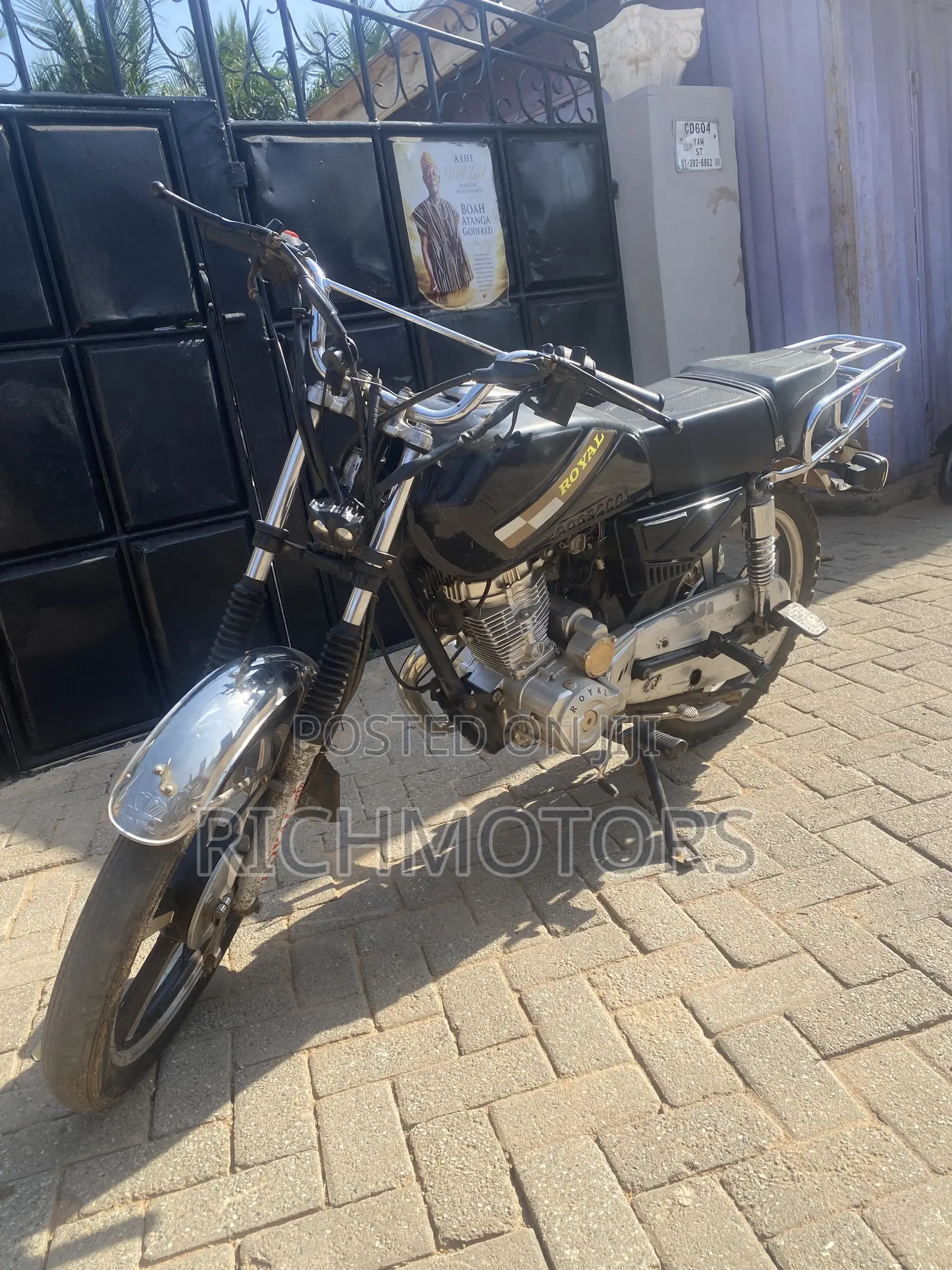 Royal RY125 2025 Black