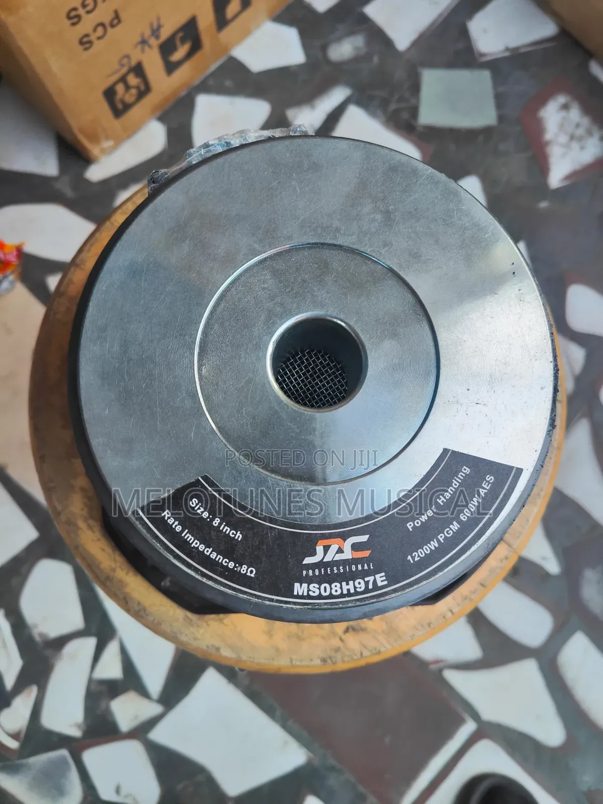 Jac MS08H97E 8inches 1200W Double Magnet Naked Speakers