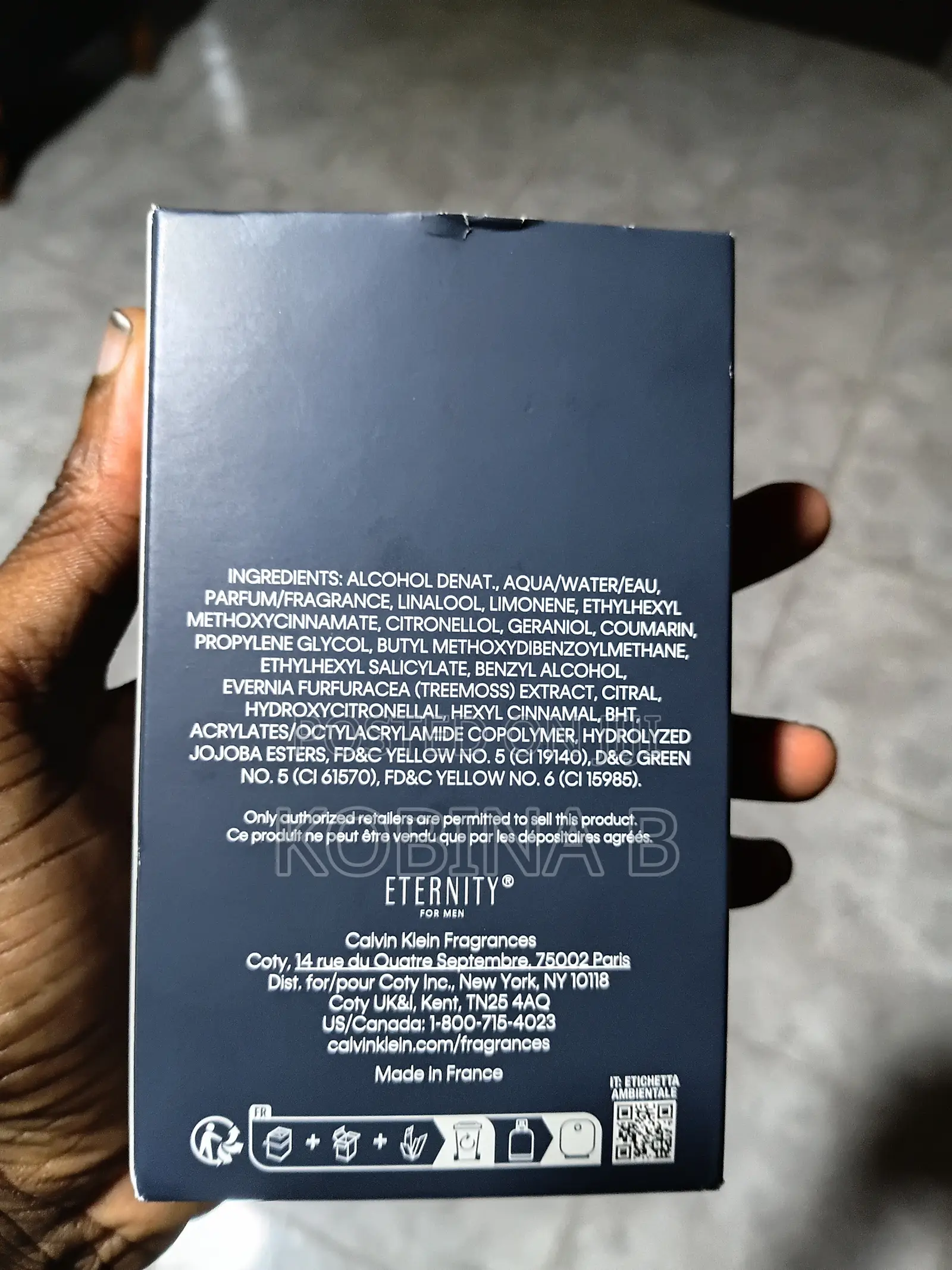 Calvin Klein Eternity Perfume