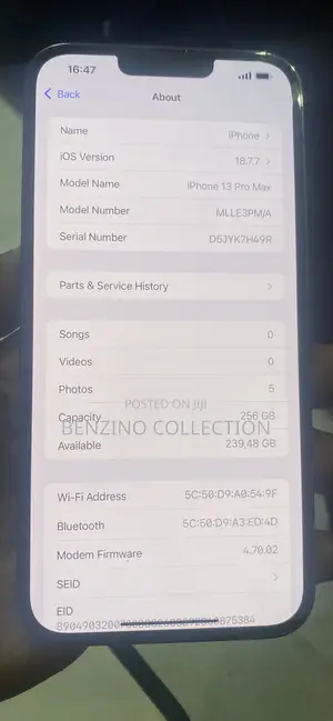 Apple iPhone 13 Pro Max 256 GB Gray
