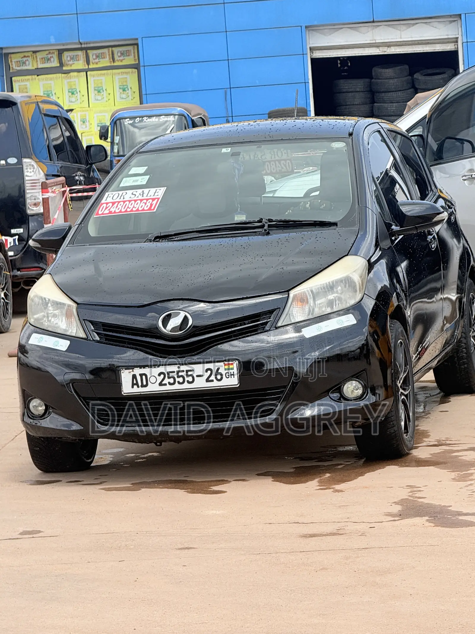 Toyota Vitz 2012 Black