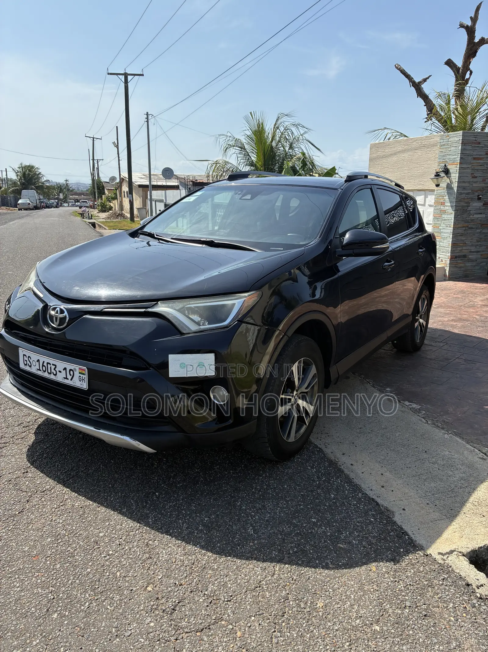 Toyota RAV4 XLE AWD (2.5L 4cyl 6A) 2017 Black