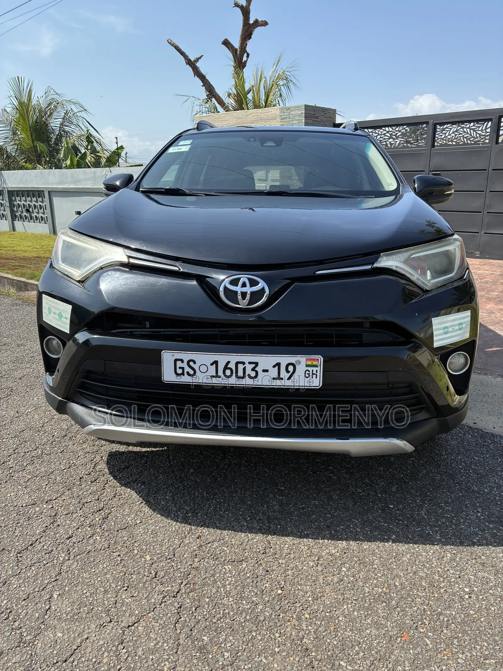 Toyota RAV4 XLE AWD (2.5L 4cyl 6A) 2017 Black