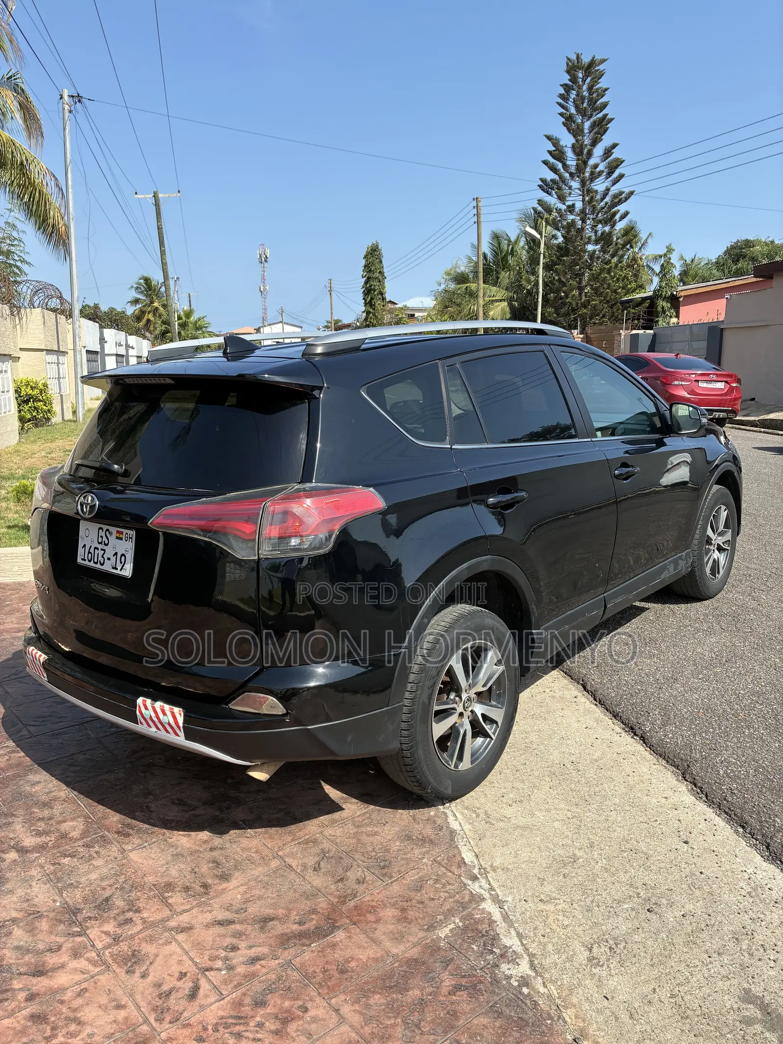 Toyota RAV4 XLE AWD (2.5L 4cyl 6A) 2017 Black
