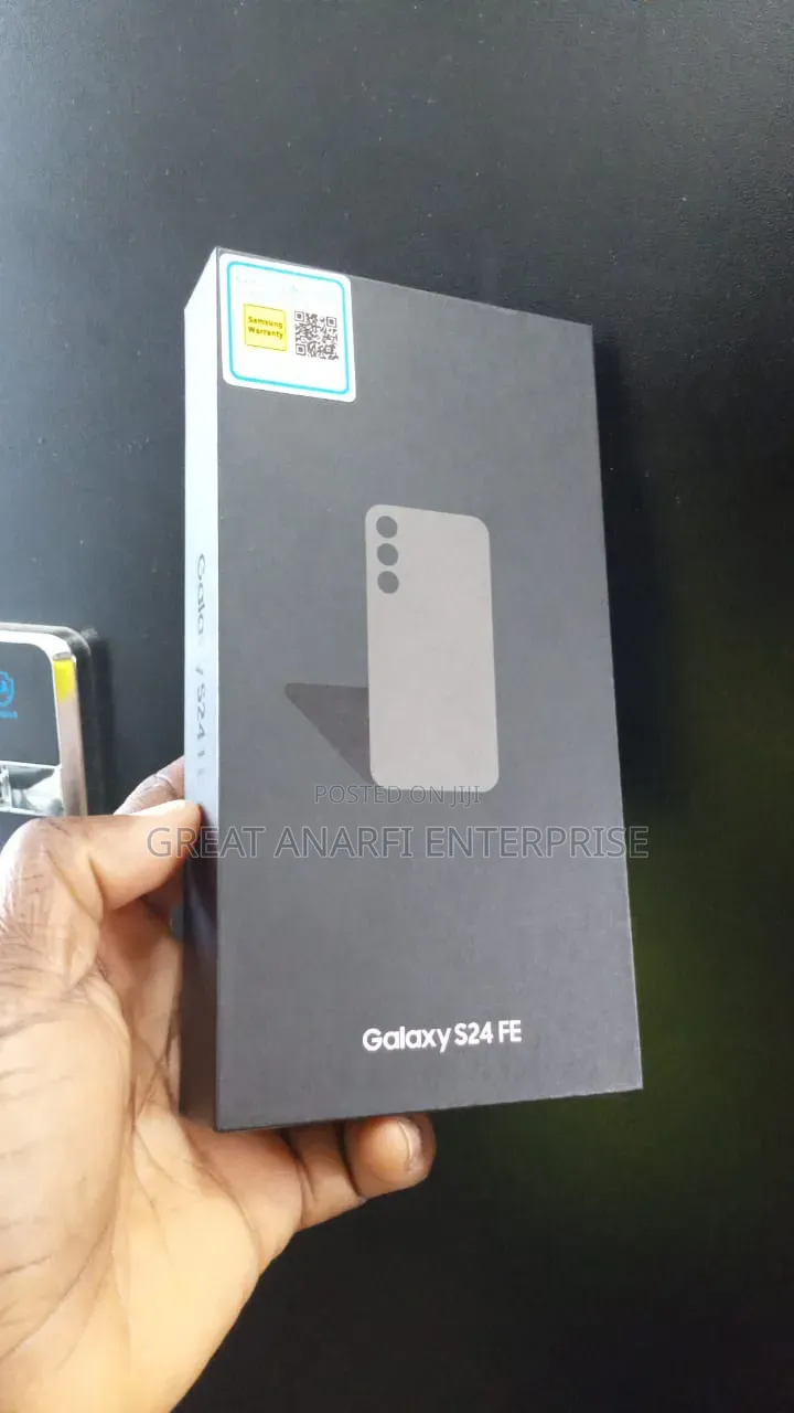 New Samsung Galaxy S24 FE 256 GB Black