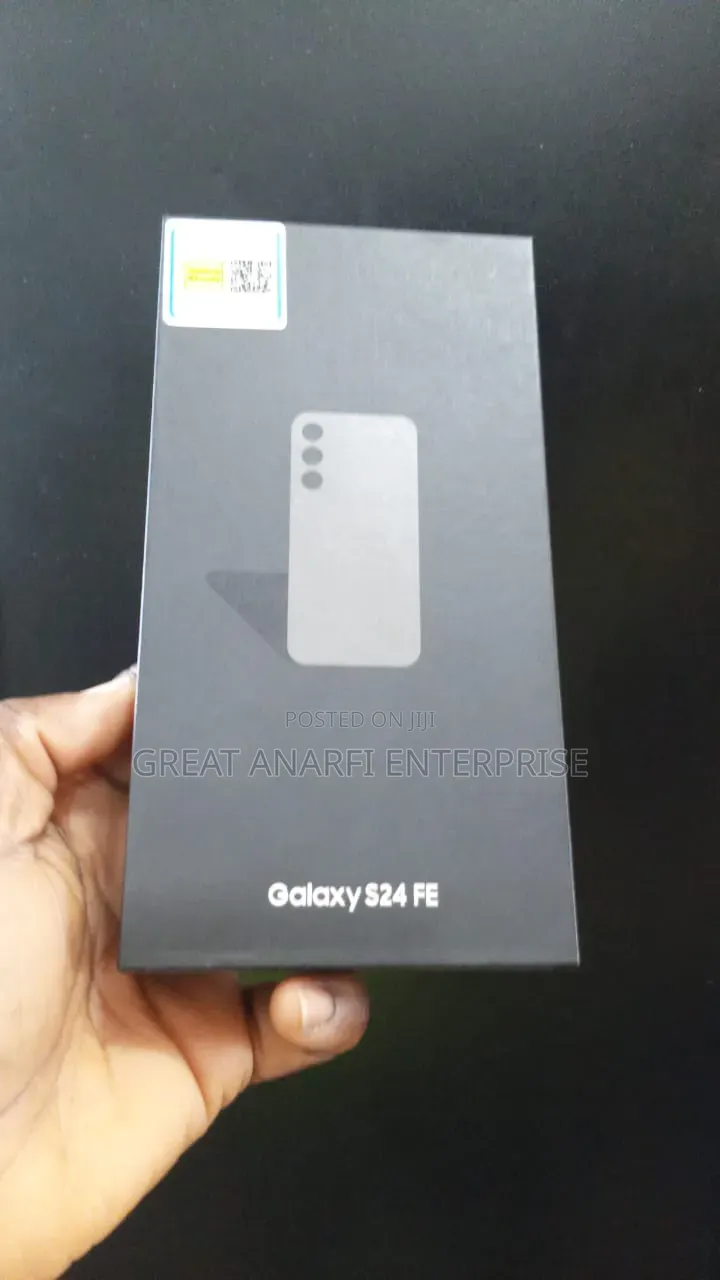 New Samsung Galaxy S24 FE 256 GB Black