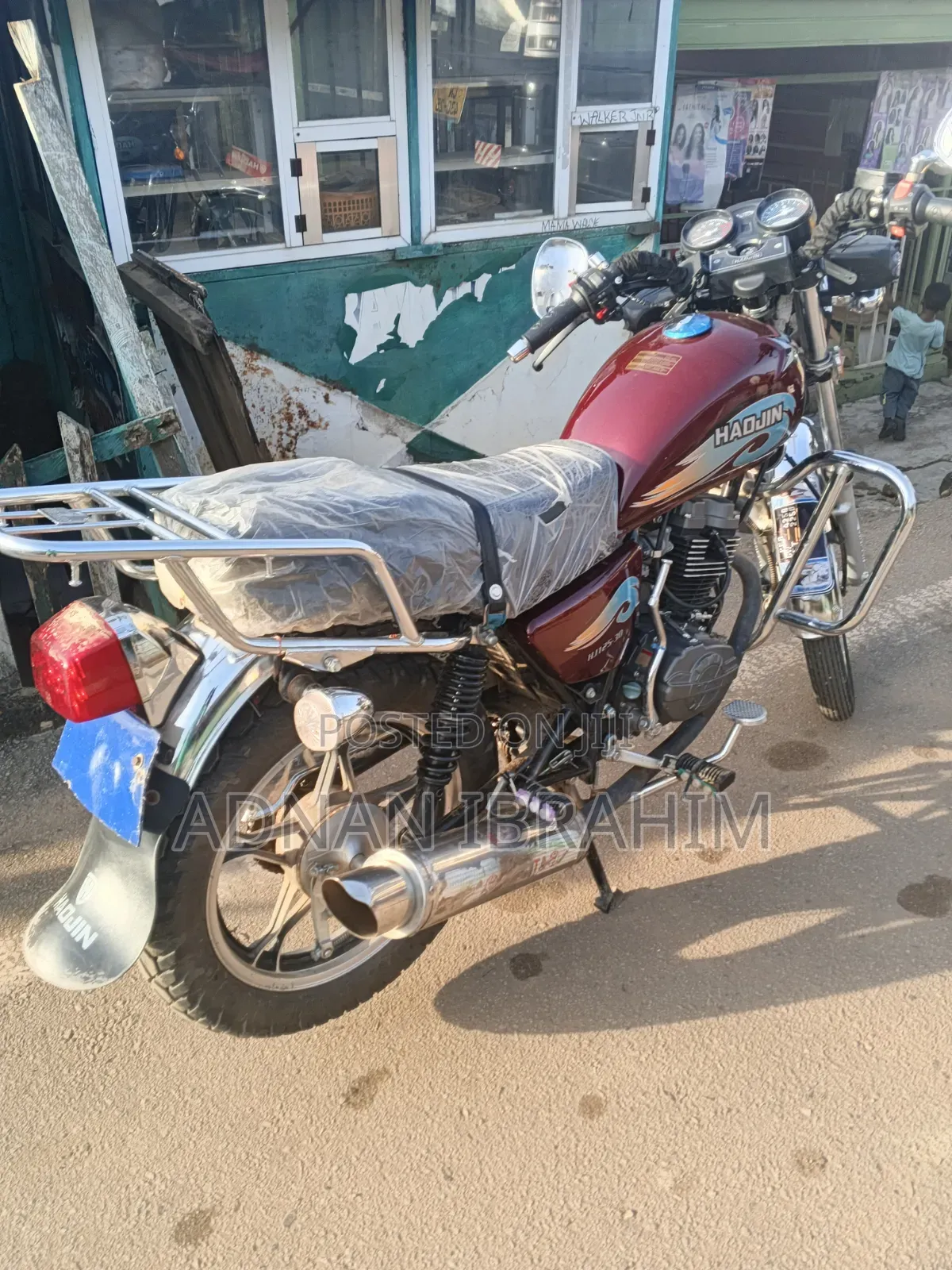 New Haojin HJ125-99 2025 Brown