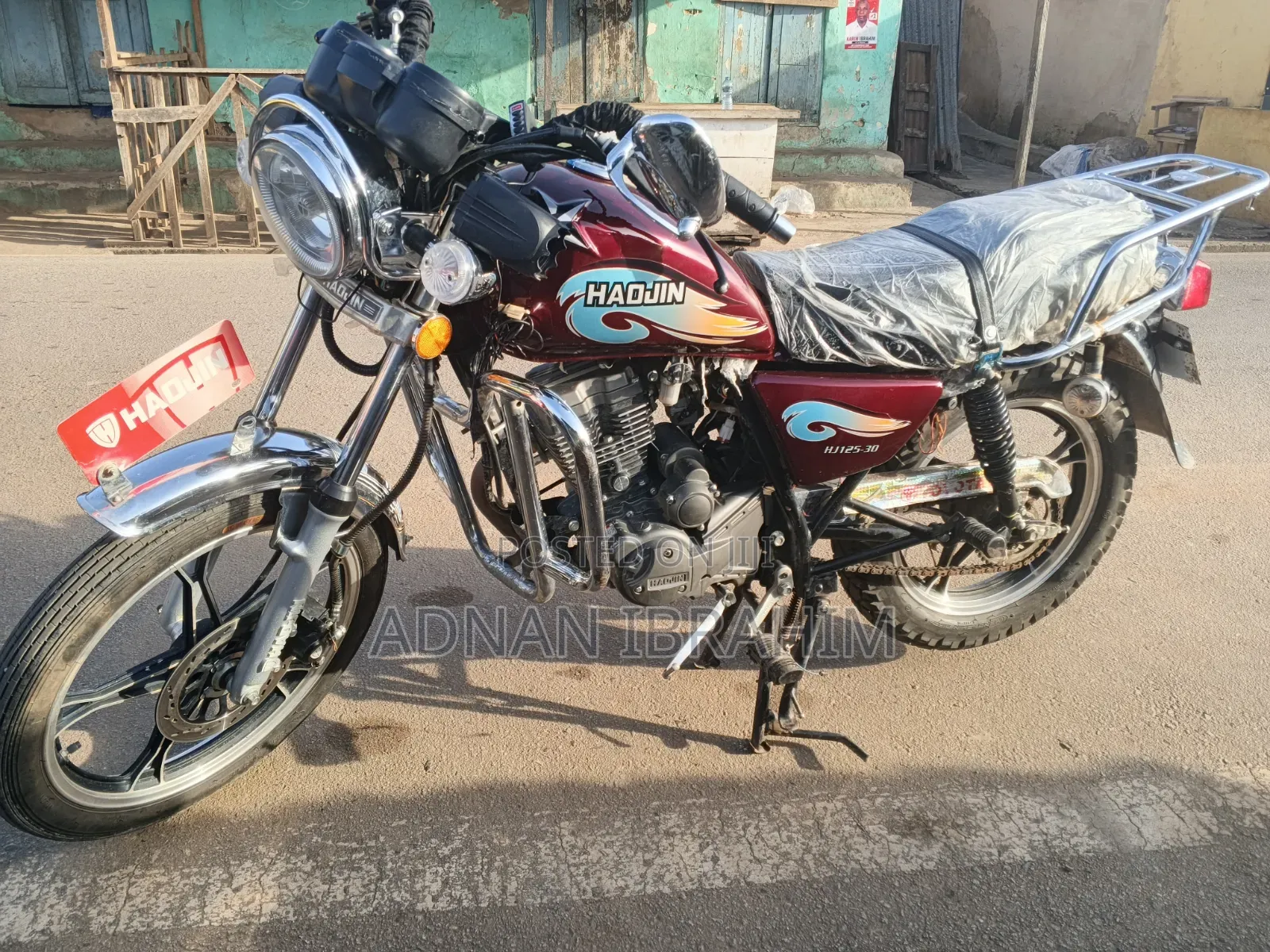 New Haojin HJ125-99 2025 Brown